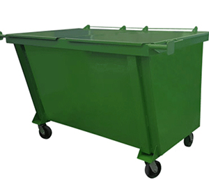 Container de Lixo Metálico 1600L